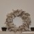 Fabric wreath – shabby chic style