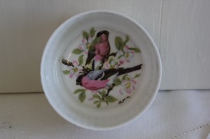 Shabby chic vintage kitchenware birds 00500