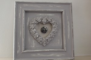 shabby chic painted picture frame 00604