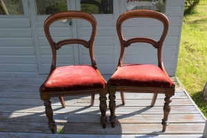 vintage finds - balloon back chairs